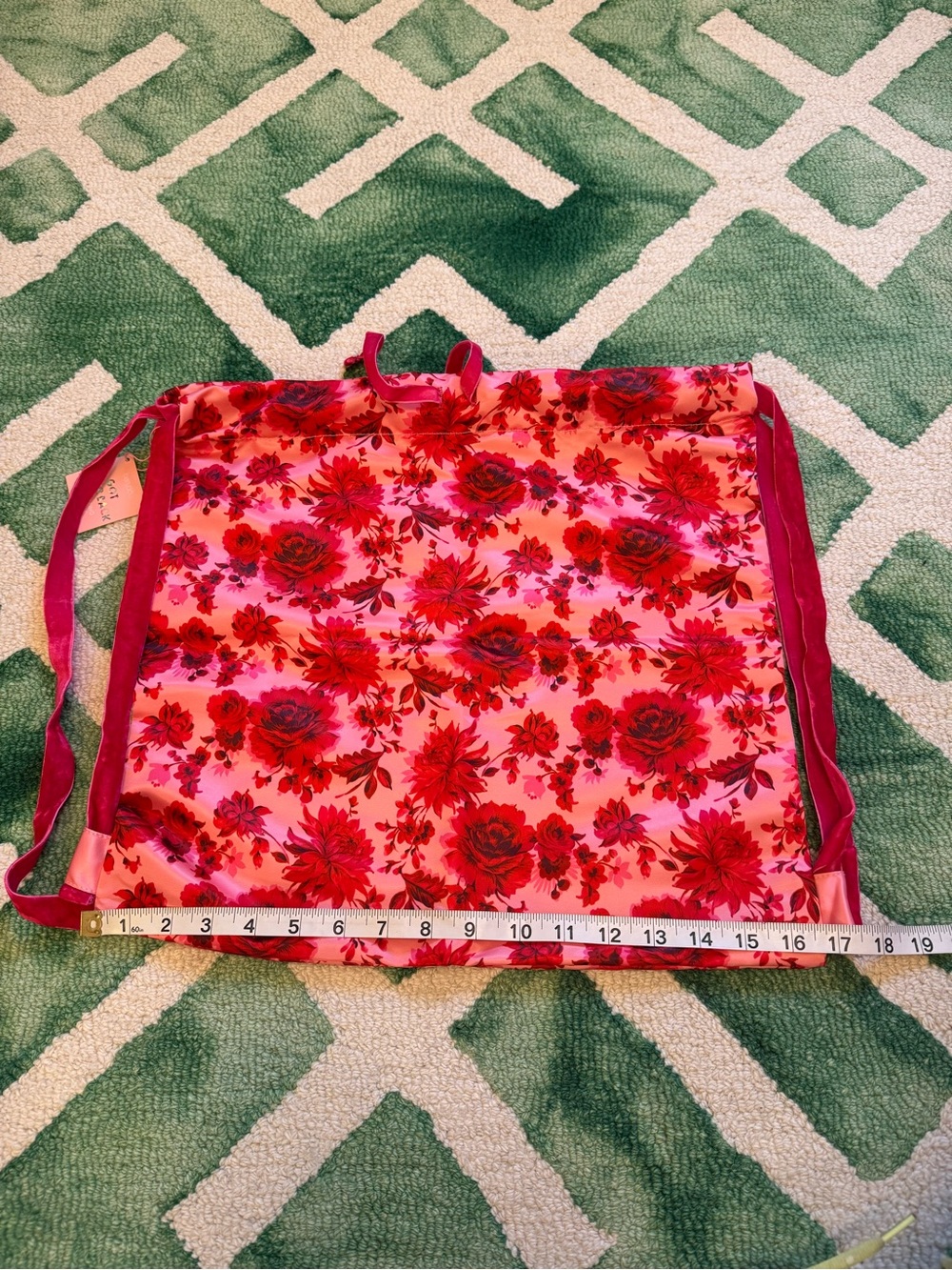 NWT Bando satin drawstring backpack - Picture 5 of 10